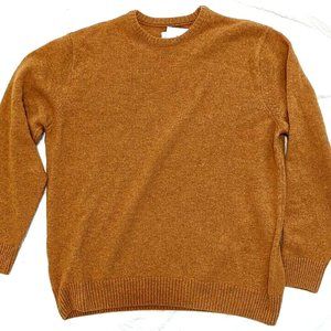 NWT WAX London Orange Lambs Wool Sweater Jumper XL